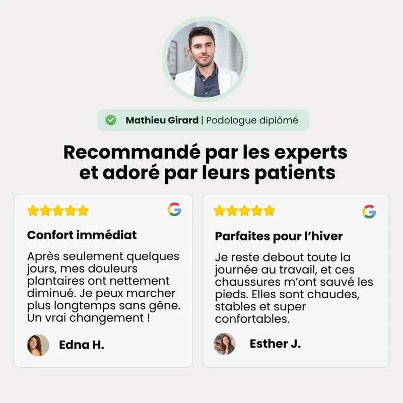Chaussures de marche orthopédiques