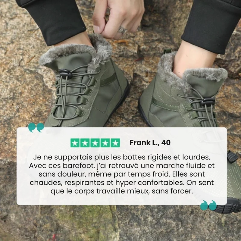Chaussures Barefoot Hiver | Fourrées et Imperméables