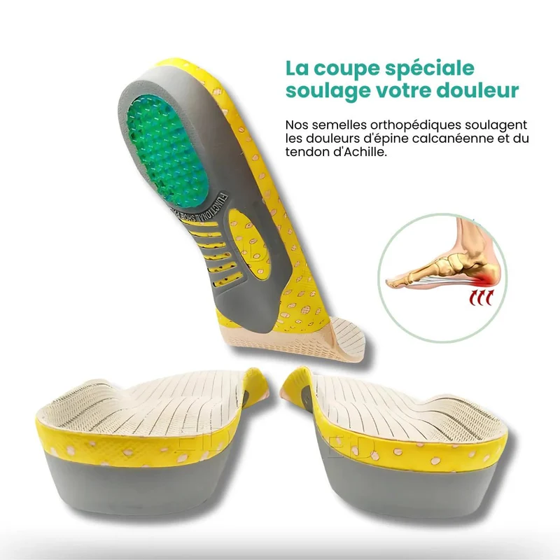 Semelles Épine Calcanéenne - Soulagement du Talon