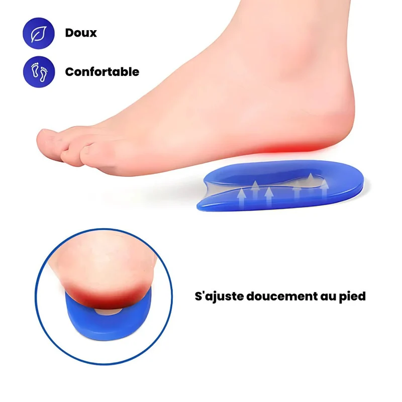 Talonnette Spéciale Épine Calcanéenne en Gel