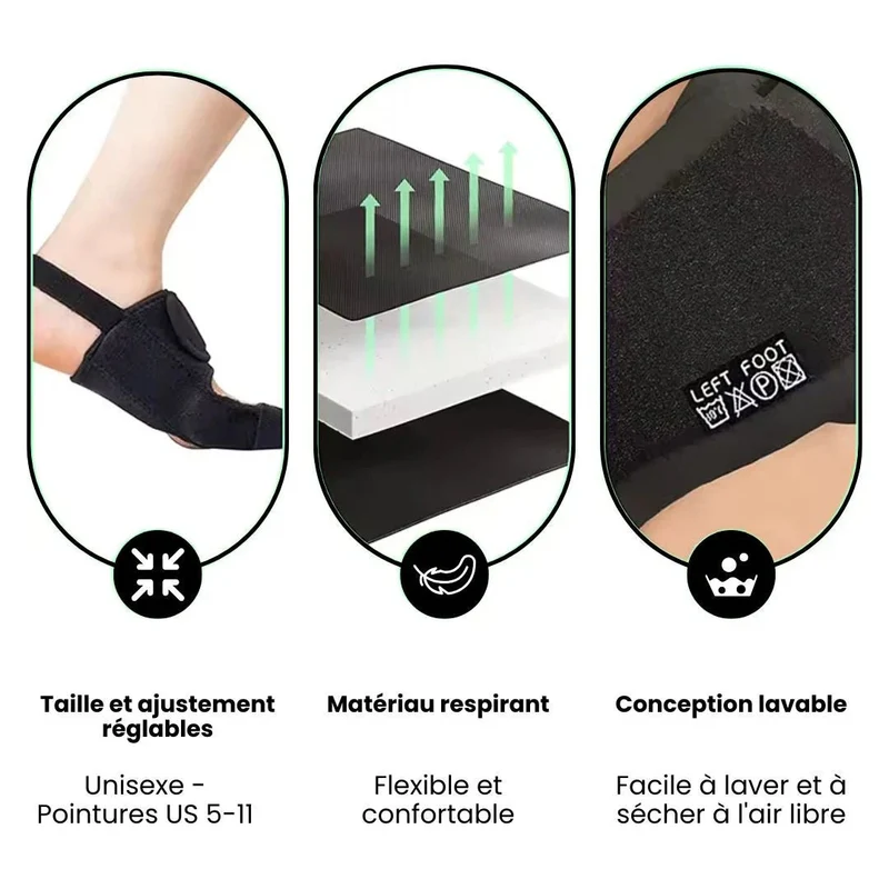 Attelle de Nuit Hallux Valgus | Correction au Repos