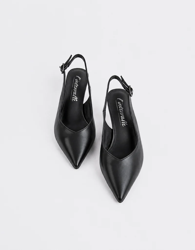 Marrah Black Leather