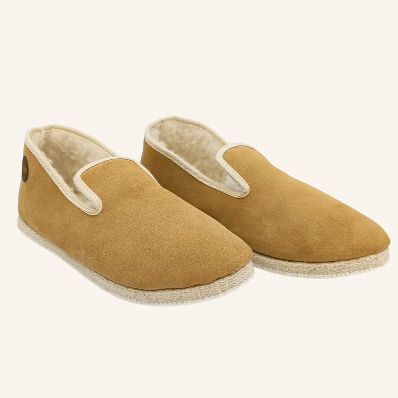 Charentaises Cuir Écorce de Noisettes 🇫🇷