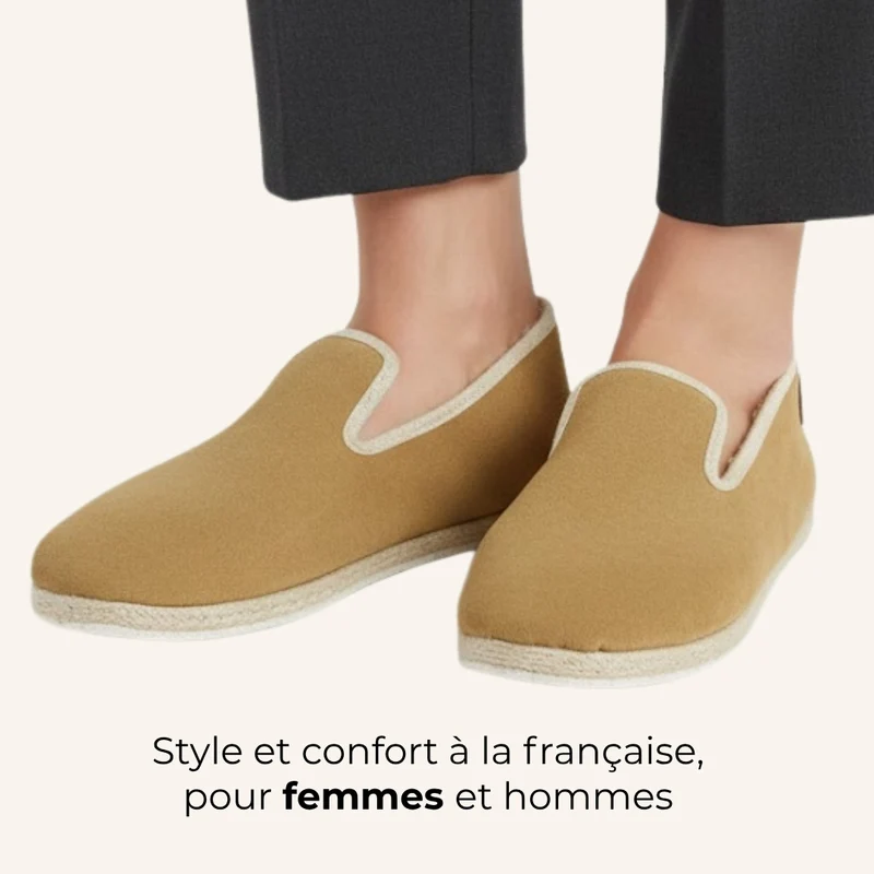 Charentaises Cuir Écorce de Noisettes 🇫🇷