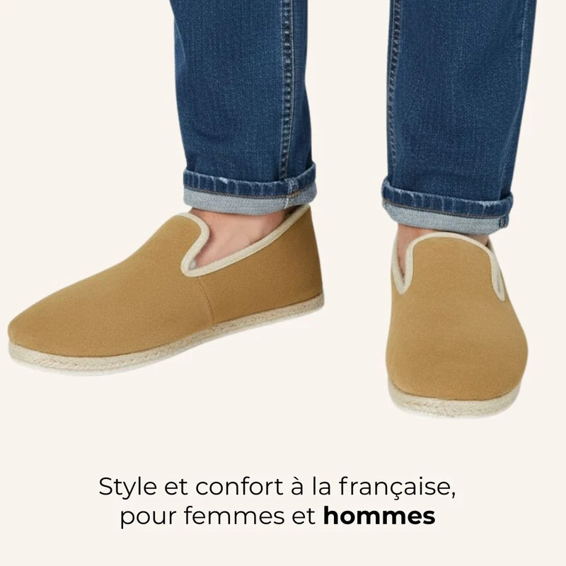 Charentaises Cuir Écorce de Noisettes 🇫🇷