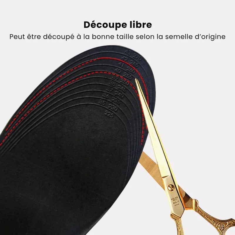 Semelles Gain de Taille Invisibles