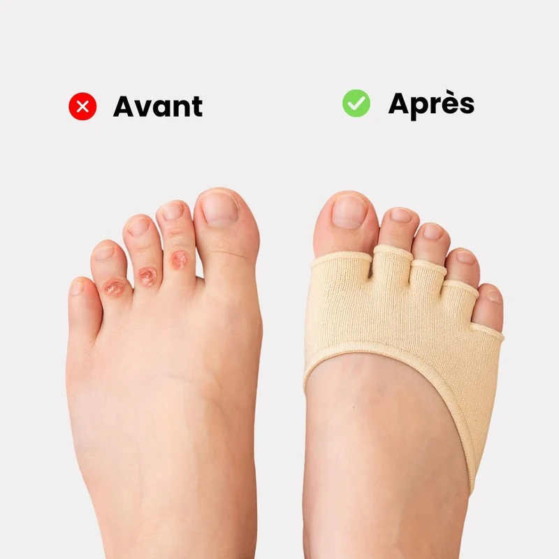 Chaussettes Séparatrices d'Orteils Relax