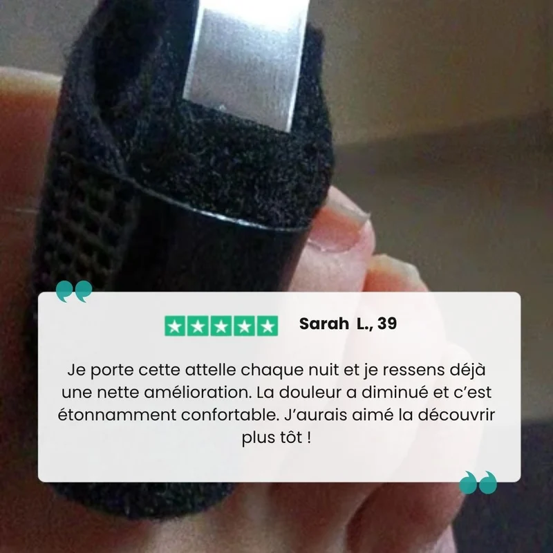 Attelle Correctrice Orteil en Griffe