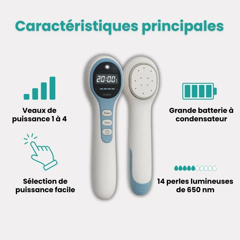 Appareil de photothérapie LED pour les articulations douloureuses