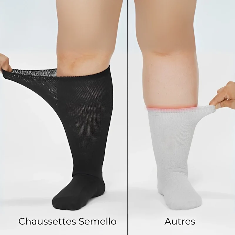 Chaussettes De Compression Sans Couture | Beige