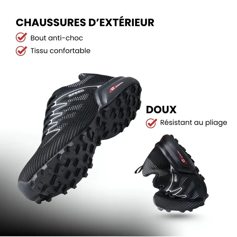 Chaussures de marche à confort orthopédique