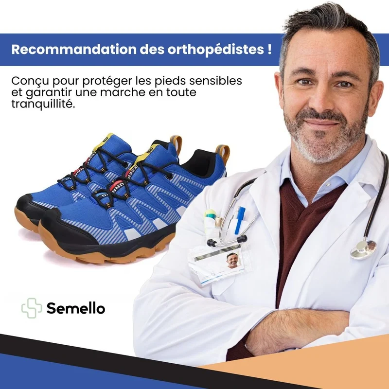 Chaussures de Marche à Confort Orthopédique