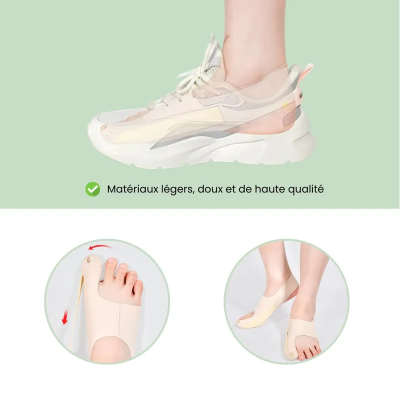 Orthèse Hallux Valgus - Discrète et Légère