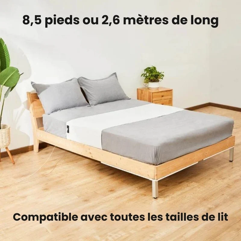 Drap Grounding en Coton Bio | Pour un Sommeil Plus Profond