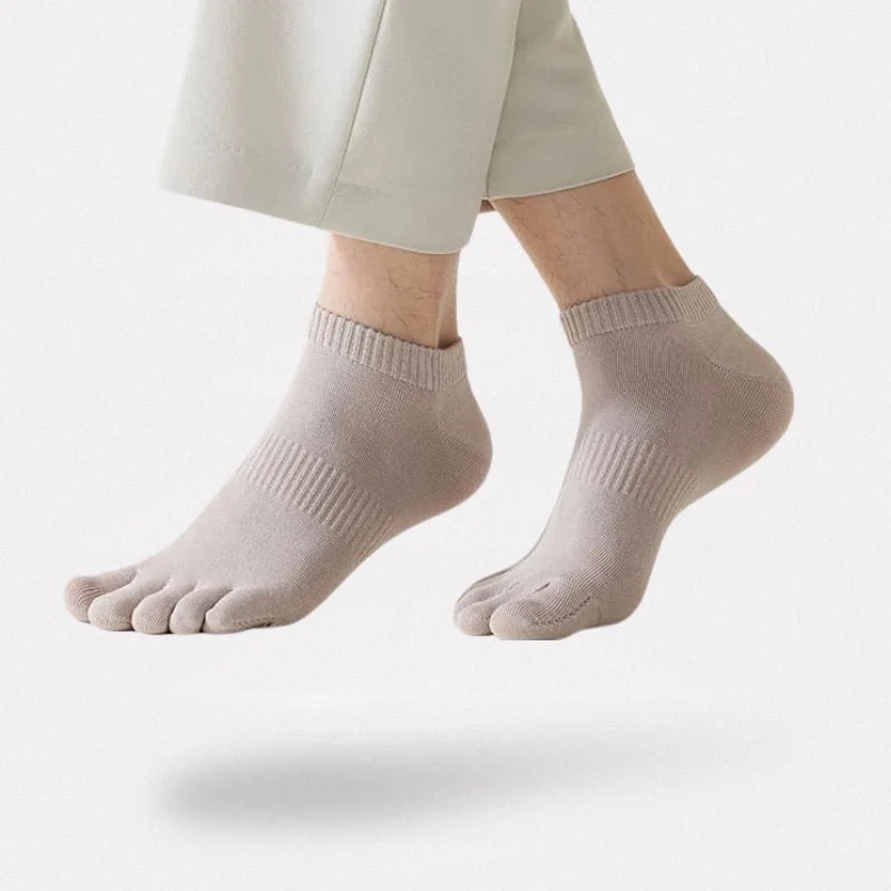 Chaussettes 5 Doigts Minimalistes (100% Coton)
