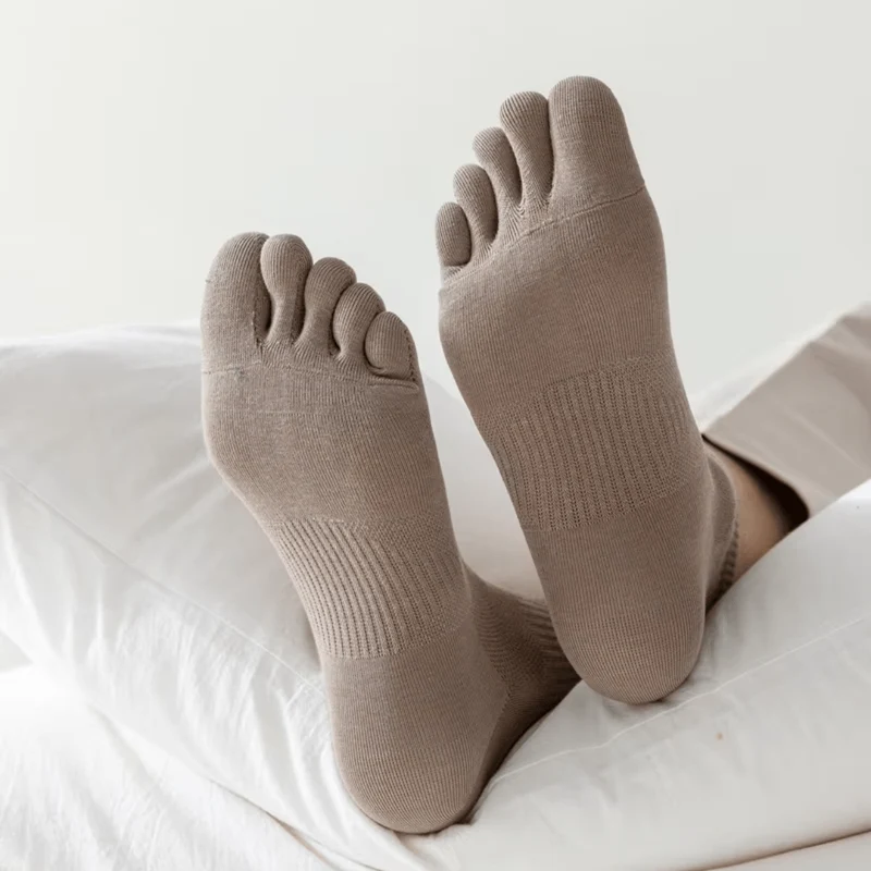 Chaussettes 5 Doigts Minimalistes (100% Coton)