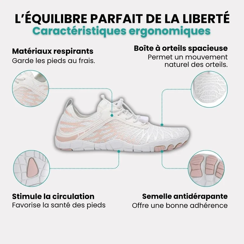 Chaussures Barefoot - Légèreté & Confort