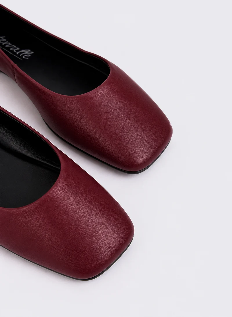 Mekka Burgundy Leather