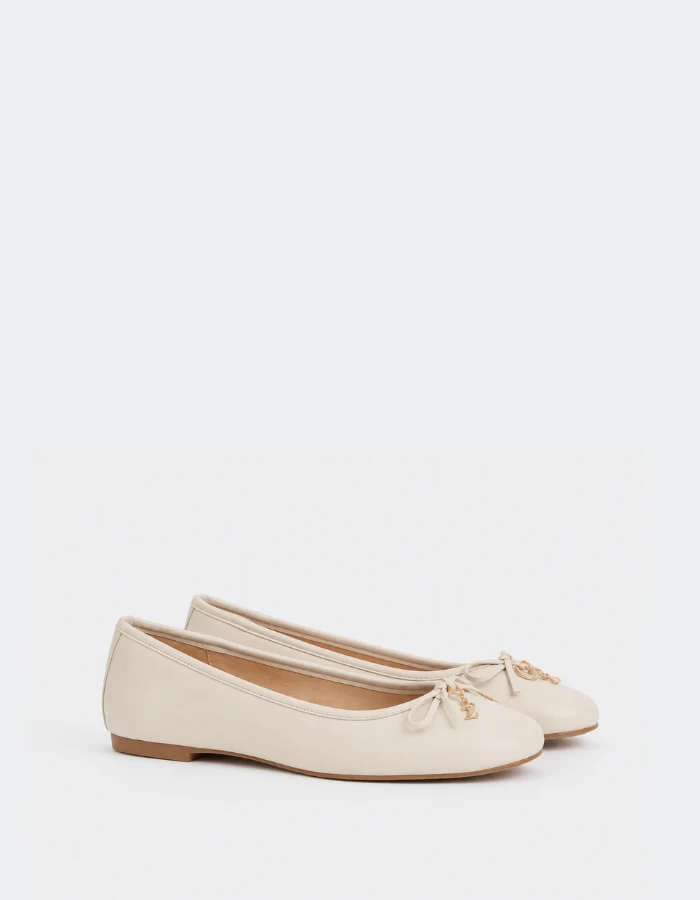 Maira Off White Leather