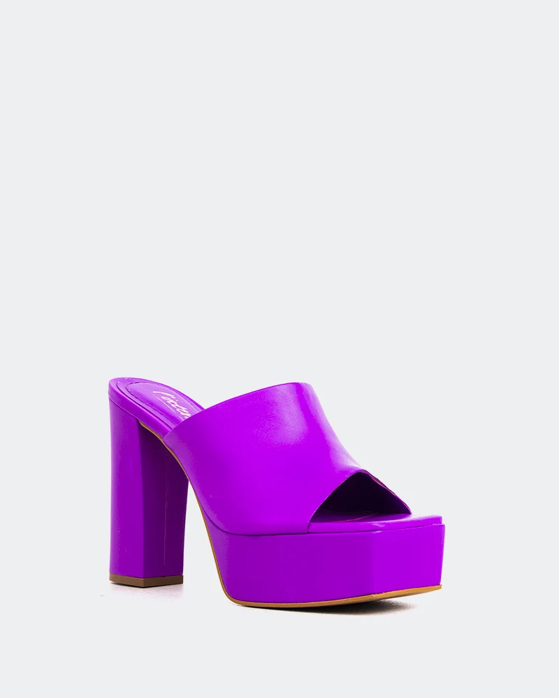 Leva Violet Leather