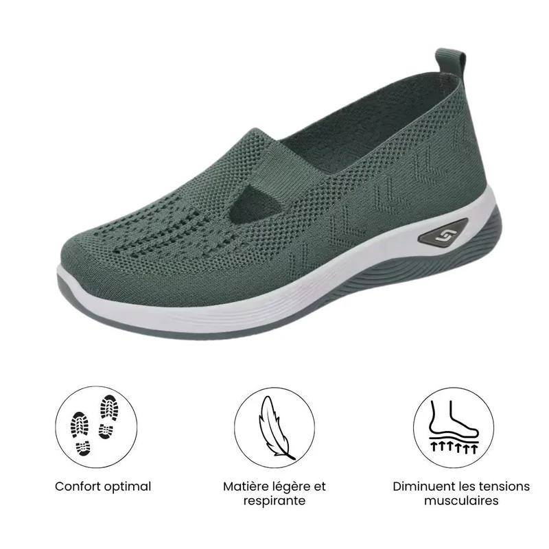 Baskets confort orthopédique pour femme