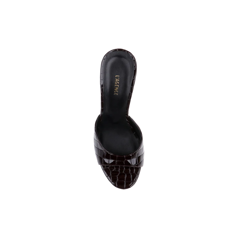 Avery Leather Open-Toe Mule