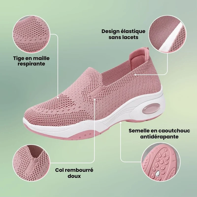 Baskets à confort orthopédique