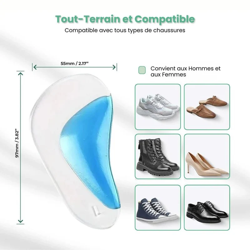 Semelles Orthopédiques Enfant | Soulage Voûte Plantaire et Talon