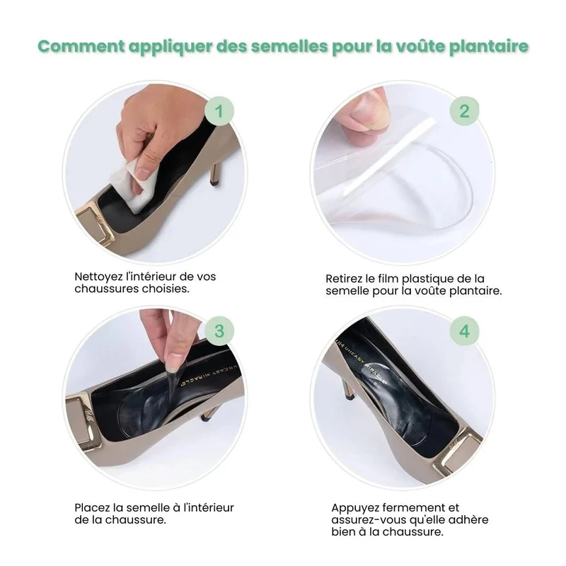Semelles Orthopédiques Enfant | Soulage Voûte Plantaire et Talon