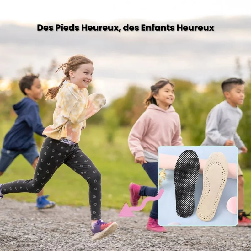 Semelle Enfant en Cuir | Confort Naturel et Hygiène