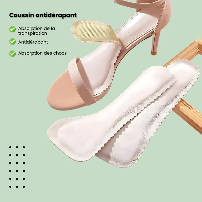 Semelles pour Talons Hauts | Amorti Discret