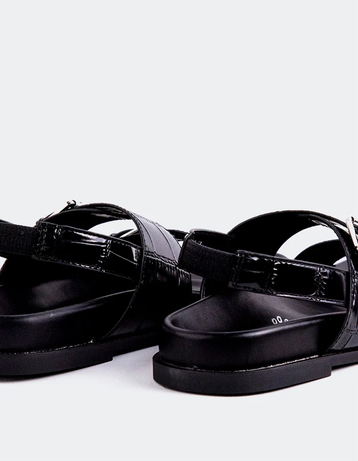 Biarritz Black Croco