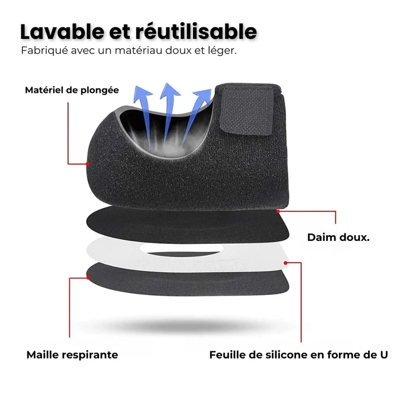 Protege Talon en Gel pour Fasciite Plantaire