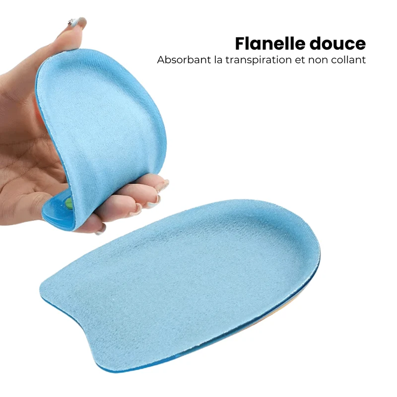 Talonnettes en Gel | Pour Fasciite et Douleurs au Talon