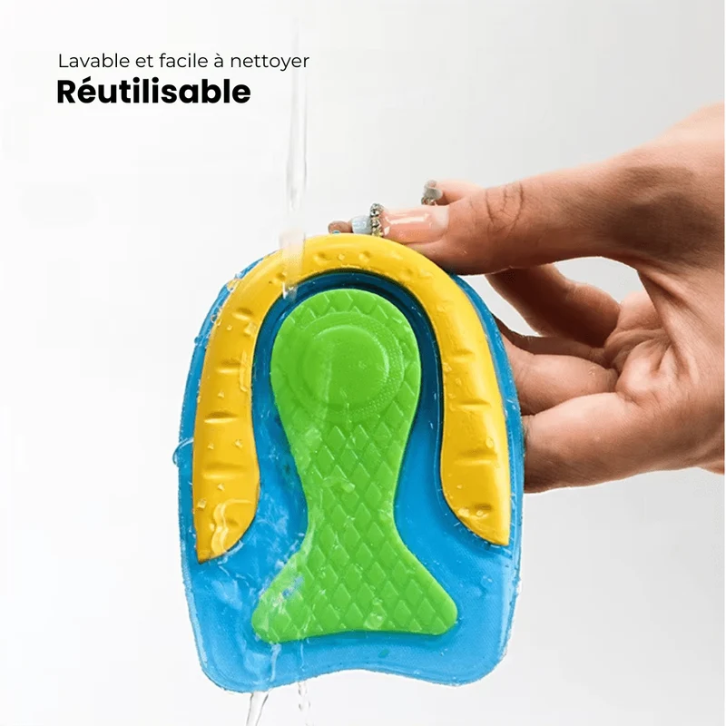 Talonnettes en Gel | Pour Fasciite et Douleurs au Talon