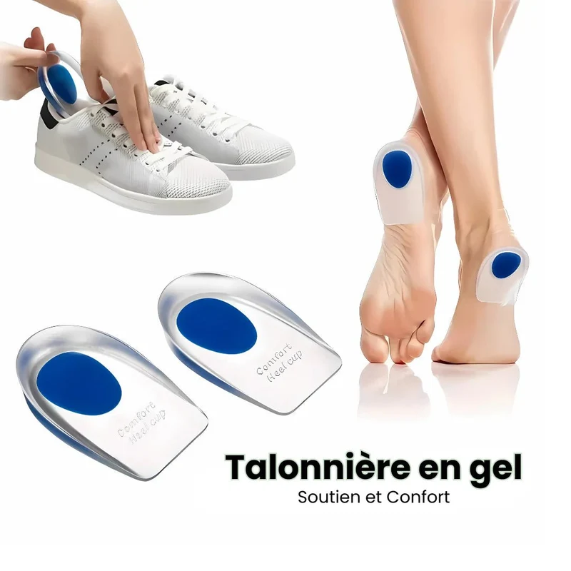 Talonnette en Silicone | Soulage les Chocs et Vos Talons