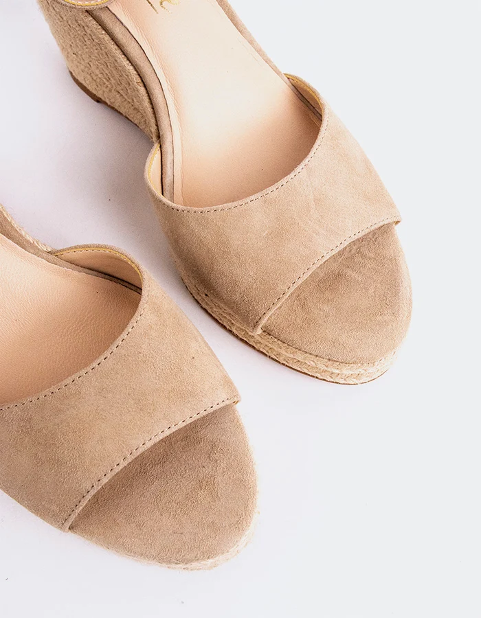 Zaya Nude Suede