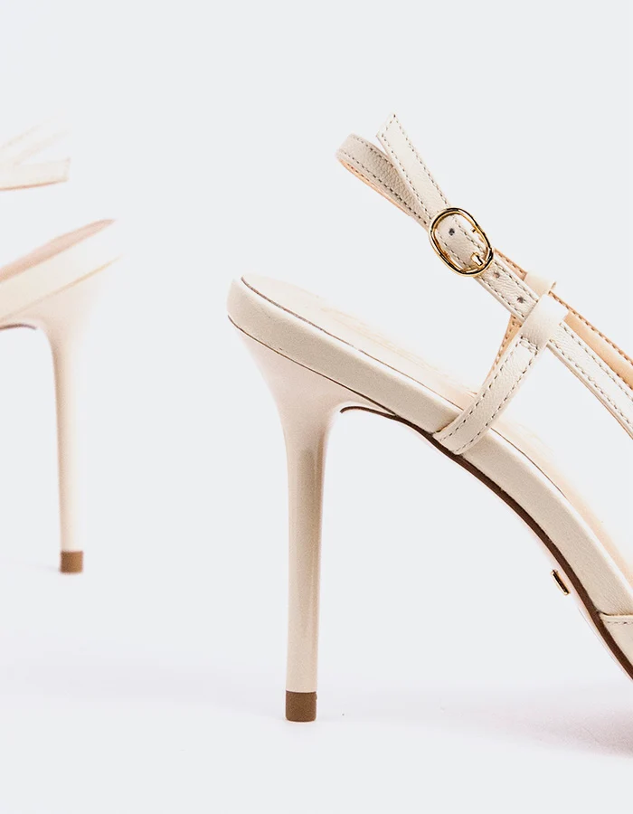 Eloria Off White Leather