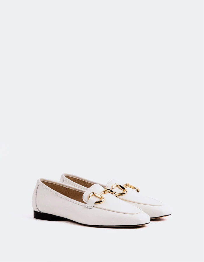 Ardelle Off White Leather