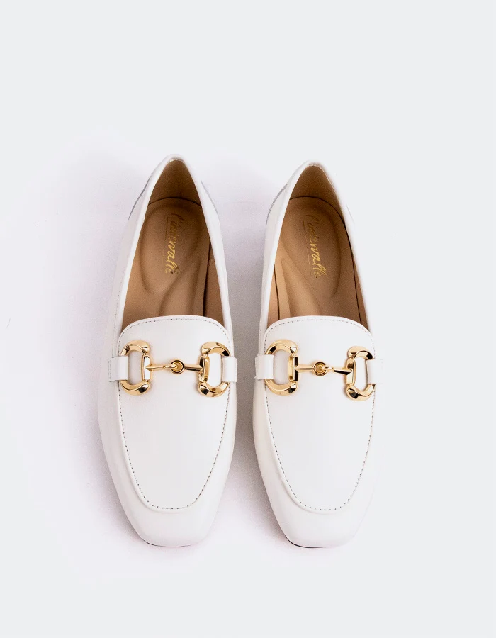 Ardelle Off White Leather