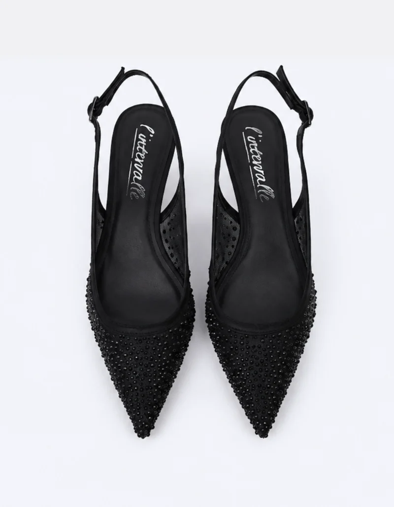 Glimora Black Mesh