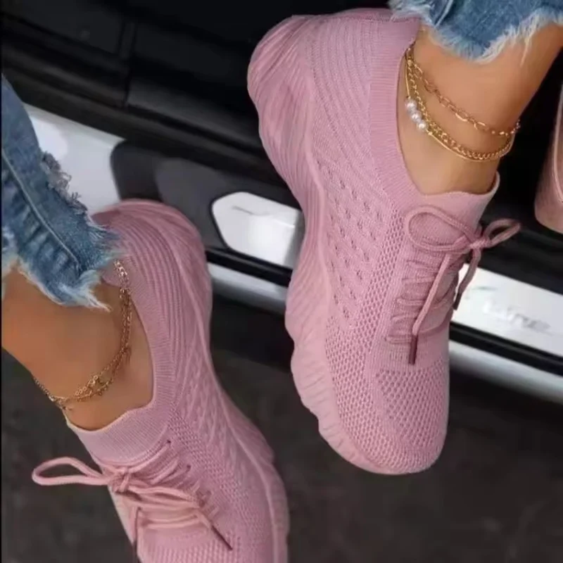 Baskets en Maille à Confort Orthopédique pour Femmes