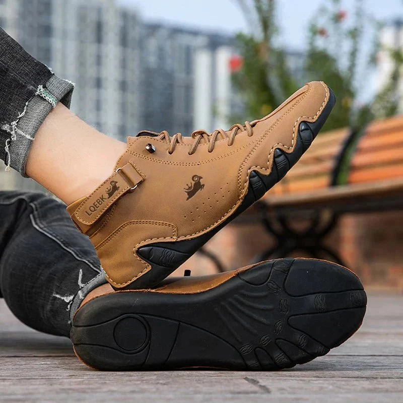 Chaussures Orthopédiques Montante en Cuir