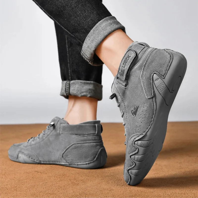 Chaussures Orthopédiques Montante en Cuir