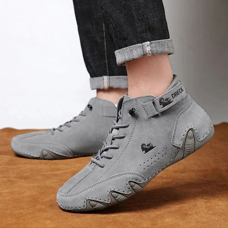 Chaussures Orthopédiques Montante en Cuir