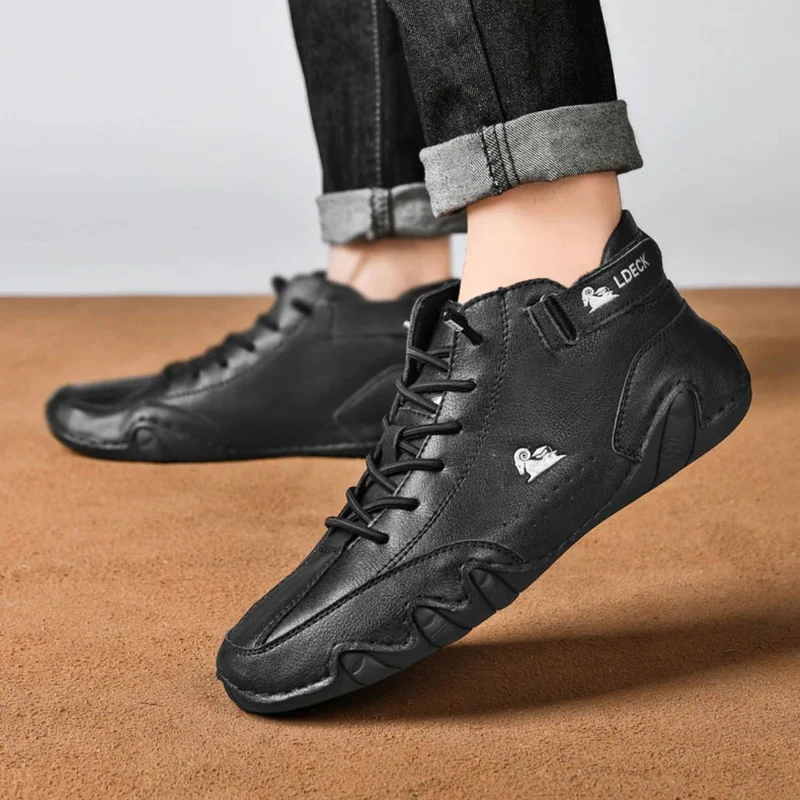 Chaussures Orthopédiques Montante en Cuir