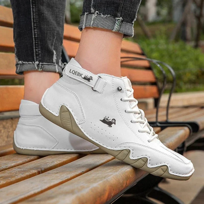 Chaussures Orthopédiques Montante en Cuir