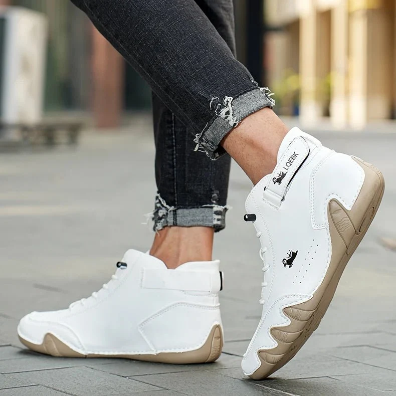 Chaussures Orthopédiques Montante en Cuir