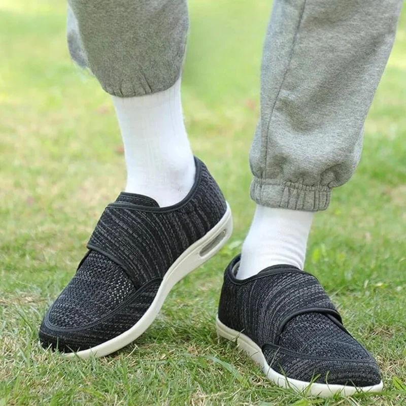 Chaussures Orthopédiques Large à Scratch | Anti Frottement