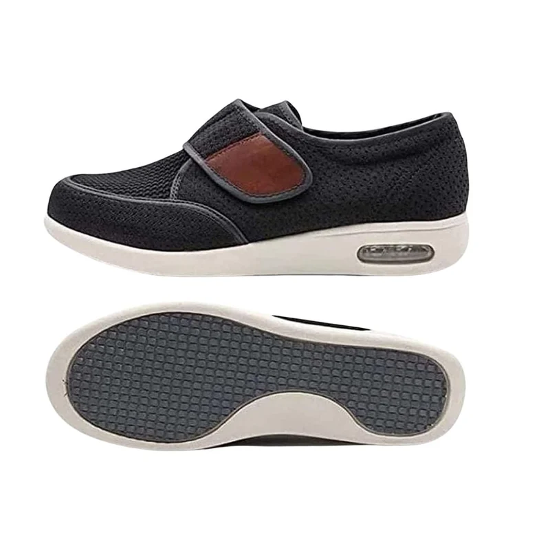 Chaussures Orthopédiques Large à Scratch | Anti Frottement